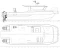 High Performance Catamarans Titan 12 commerial workboat, dive, tour, survey, research