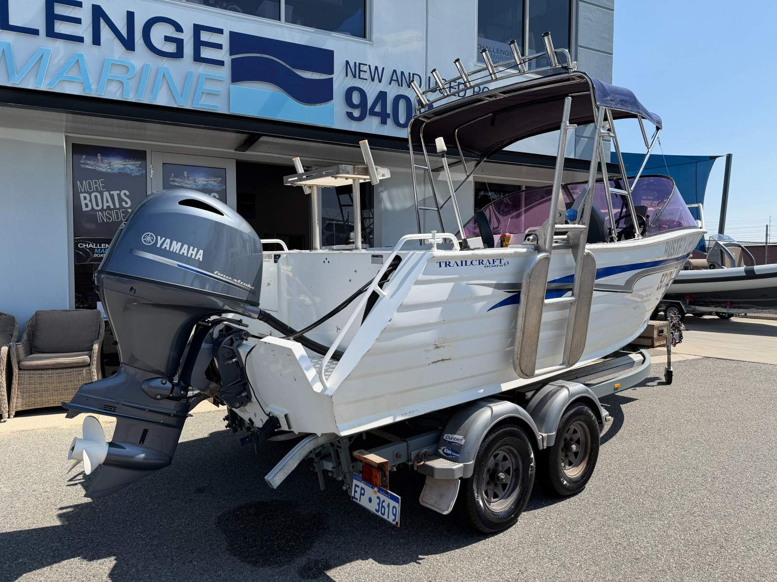 Trailcraft 530 Runabout - With 2021 Yamaha 115HP (273 Hours)