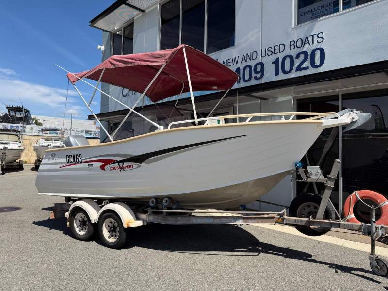 Trailcraft 510 Cross Sport Bowrider - With 2005 Mercury Optimax 90HP