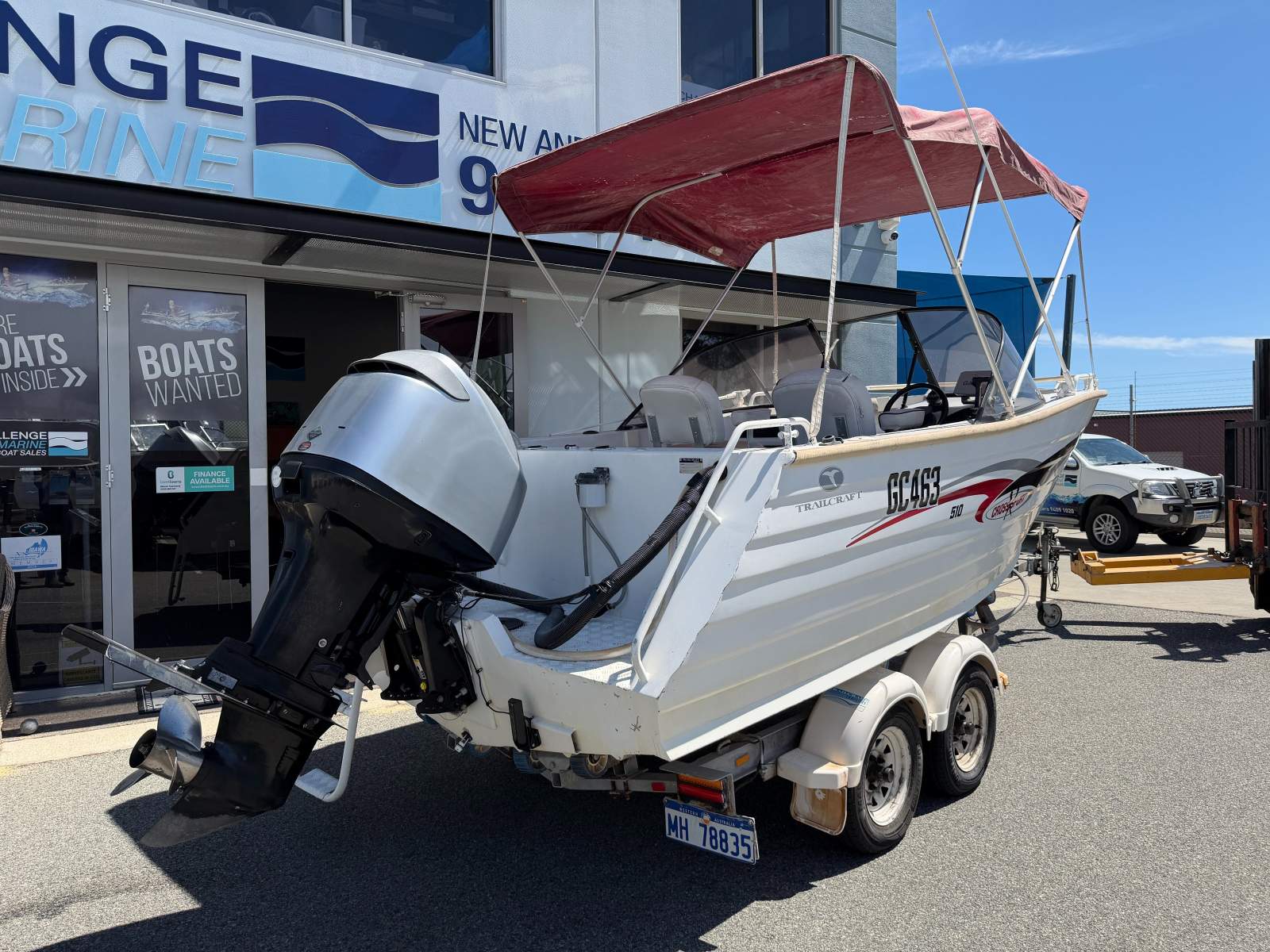 Trailcraft 510 Cross Sport Bowrider - With 2005 Mercury Optimax 90HP