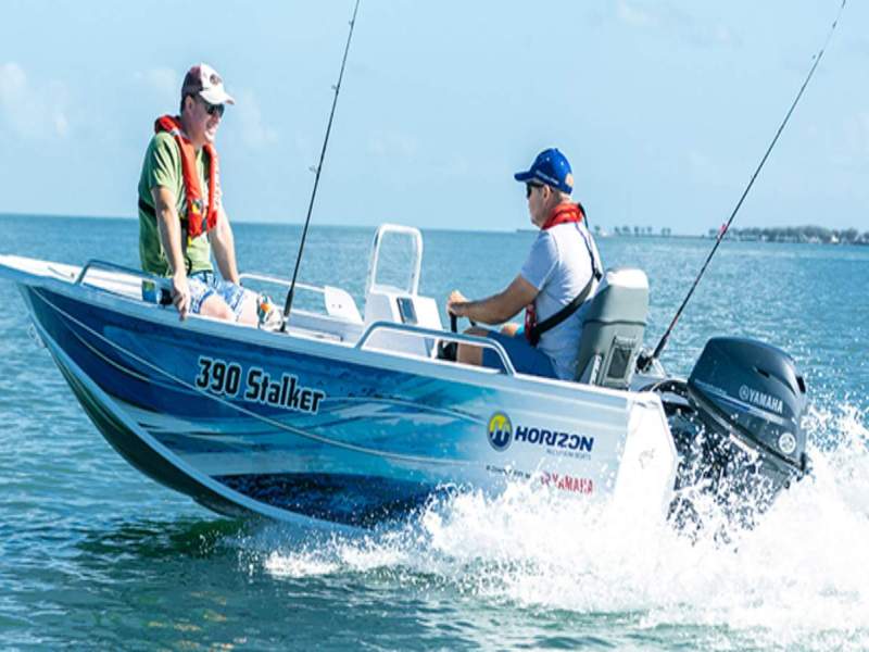 Horizon Aluminium Boats 390 Stalker HP Hull open boat series