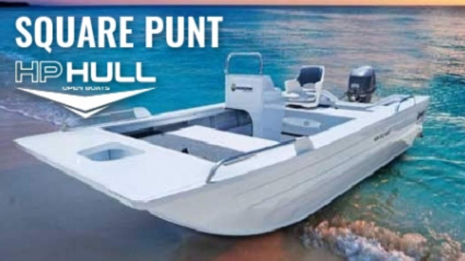 Horizon Aluminium Boats Square Punt HP Hull open boat series