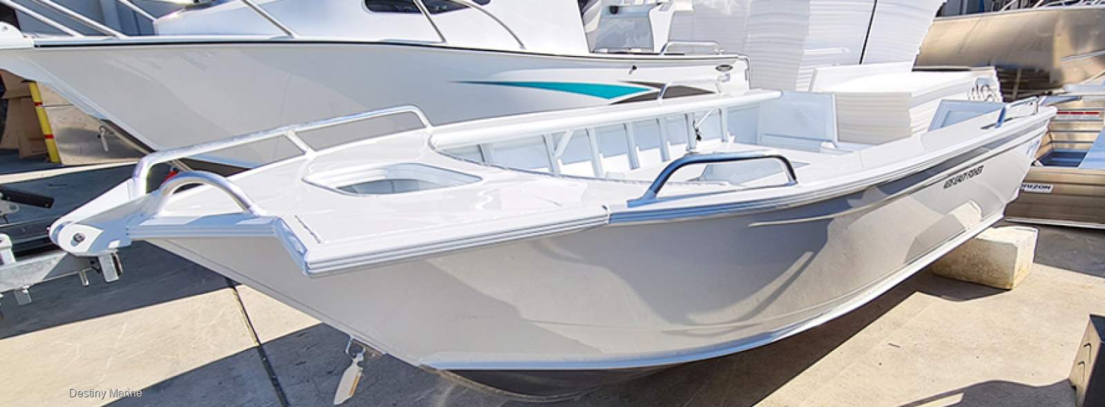 Horizon Aluminium Boats 415 Easy Fisher HP Hull open boat series