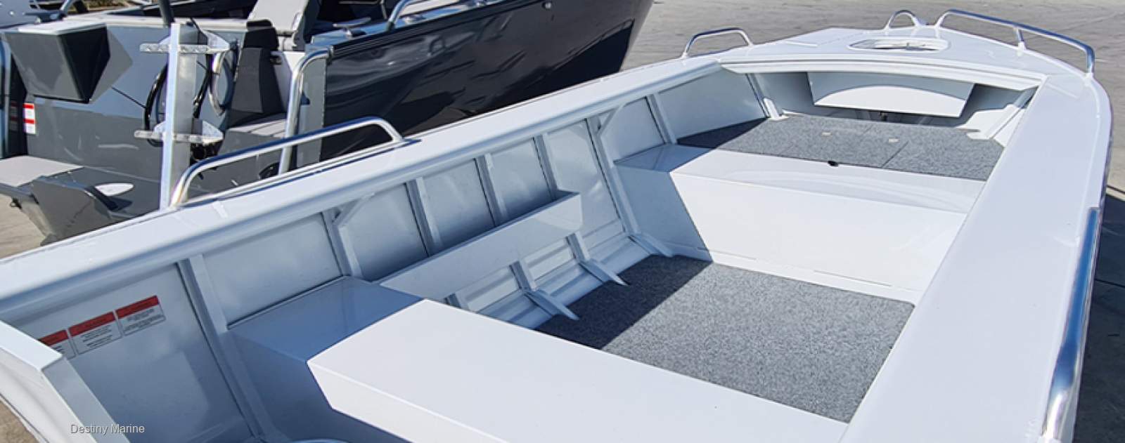 New Horizon Aluminium Boats 415 Easy Fisher HP Hull open boat series