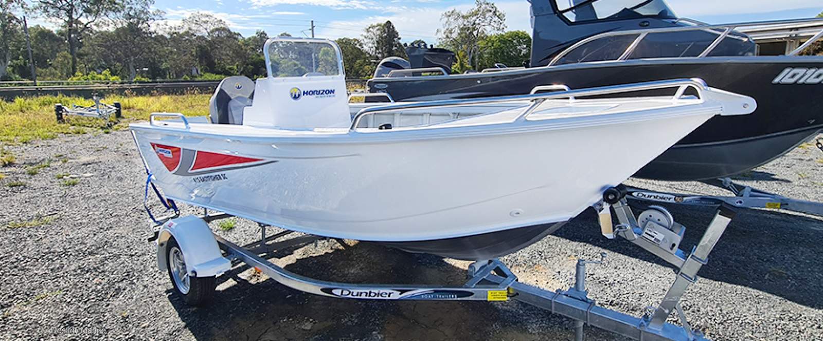 Horizon Aluminium Boats 435 Easy Fisher SC HP Hull open boat series
