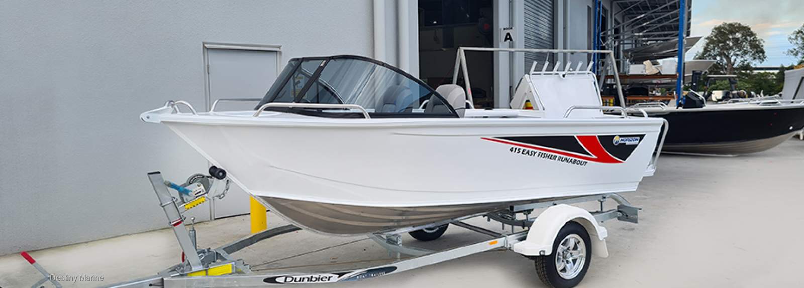 Horizon Aluminium Boats 435 Easy Fisher Runabout HP Hull open boat series