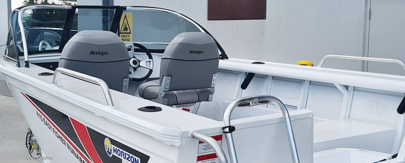 New Horizon Aluminium Boats 435 Easy Fisher Runabout HP Hull open boat series