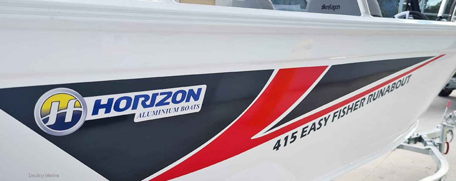 New Horizon Aluminium Boats 435 Easy Fisher Runabout HP Hull open boat series