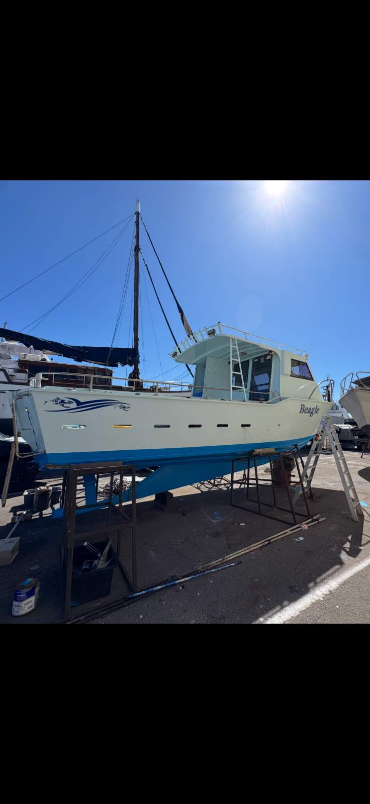 Star Aluminium Fishing 8.5m sturdy tough reliable