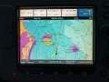 South Coast 36 - Needs work:Chartplotter with radar on