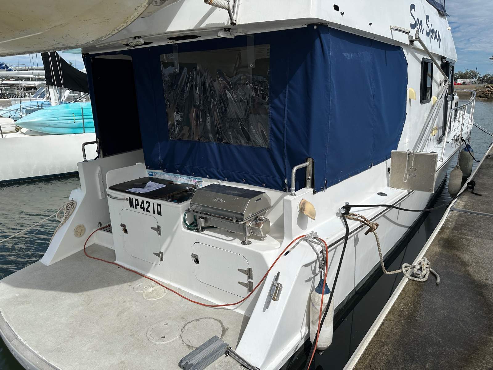 Bruce Harris 45 Flybridge Large Volume Cost Effective Boating