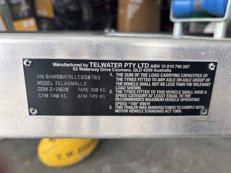 2020 Telwater Telasm Trailer For Sale