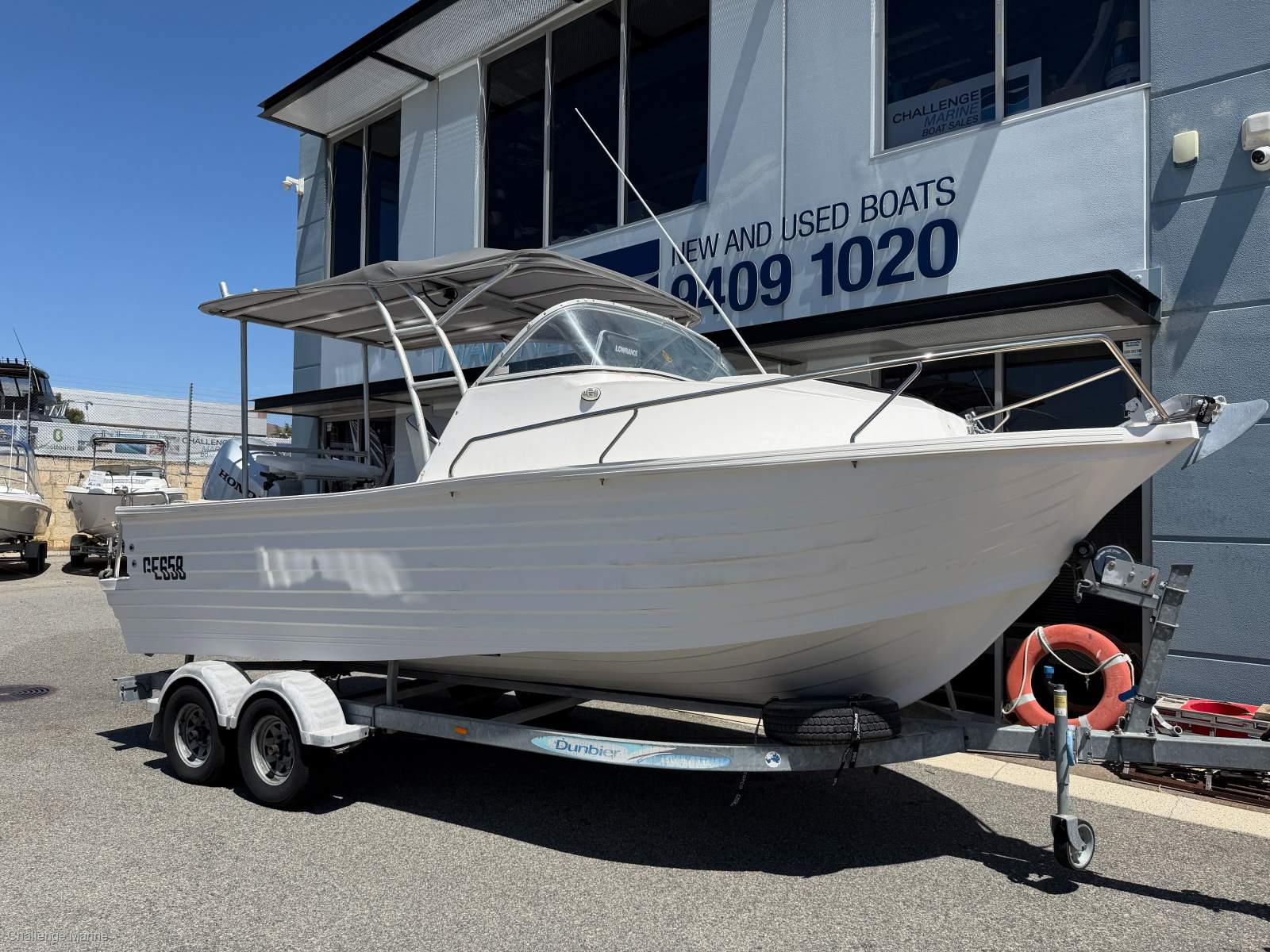 Polycraft 5.99 Frontier Cuddy Cabin - 2012 model with only 80 hours on the Honda