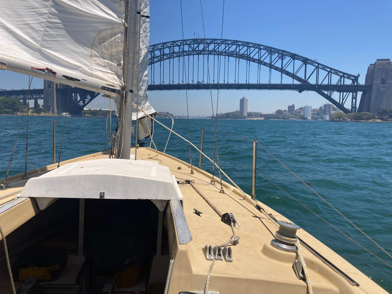 Hood 23 Fixed keel Rigging Up Dated (Sydney Harbour)