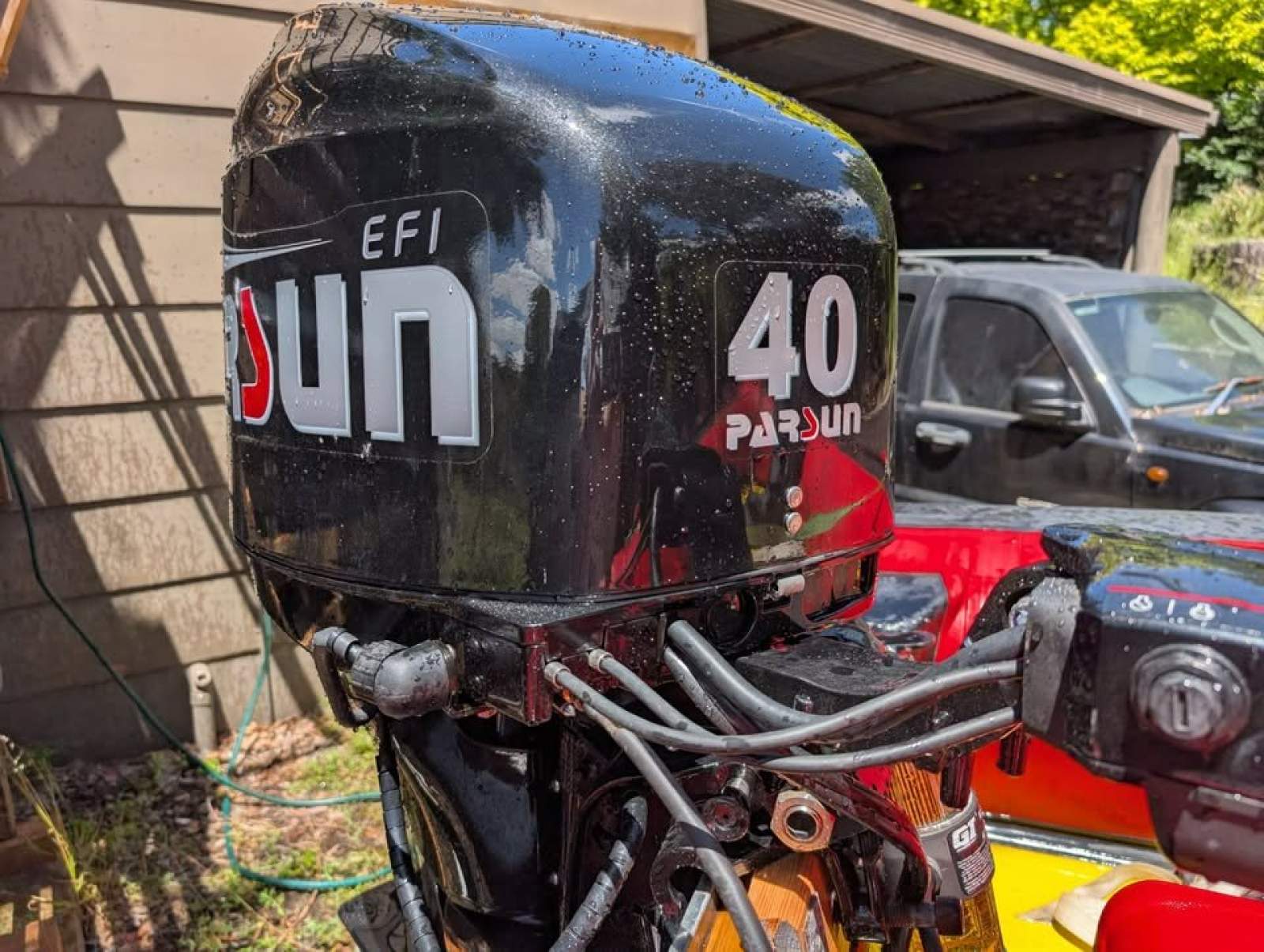 Parsun 40hp - Near new - only 2 hours!