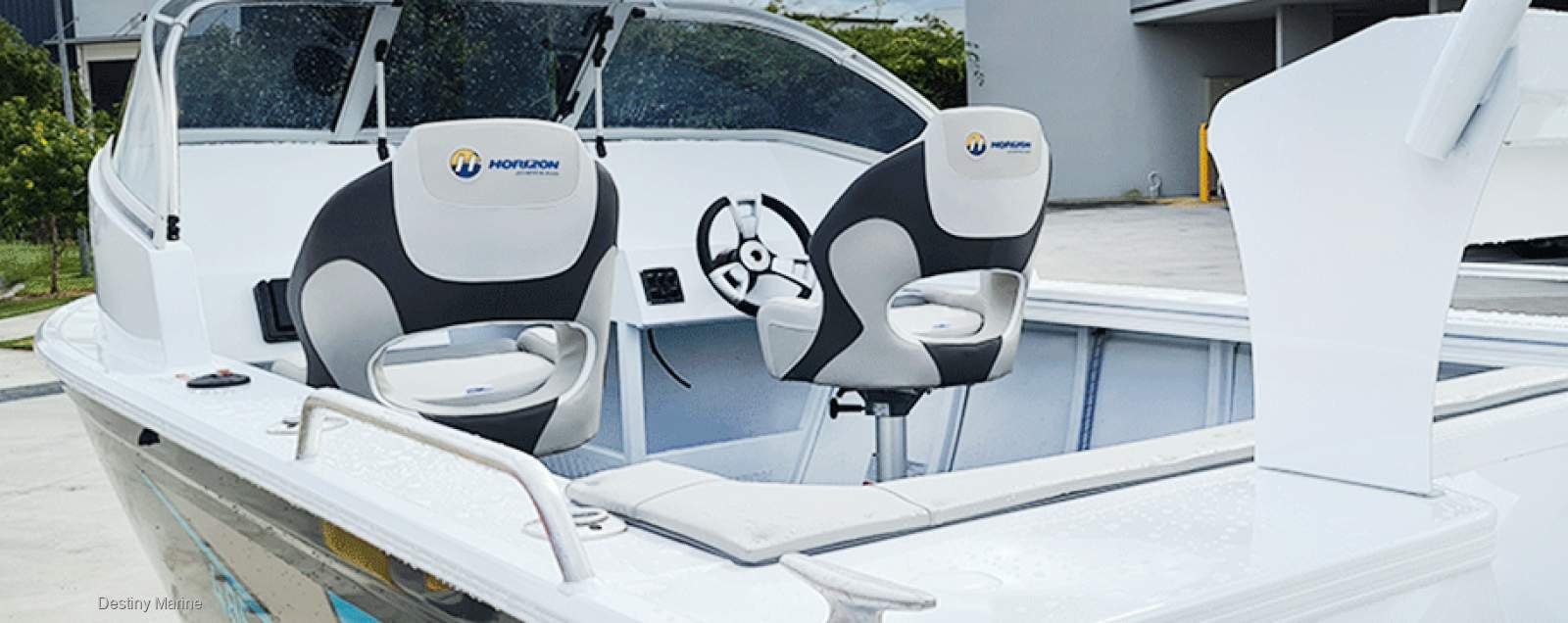 New Horizon Aluminium Boats 490 Sunrunner Hydro Lift hull