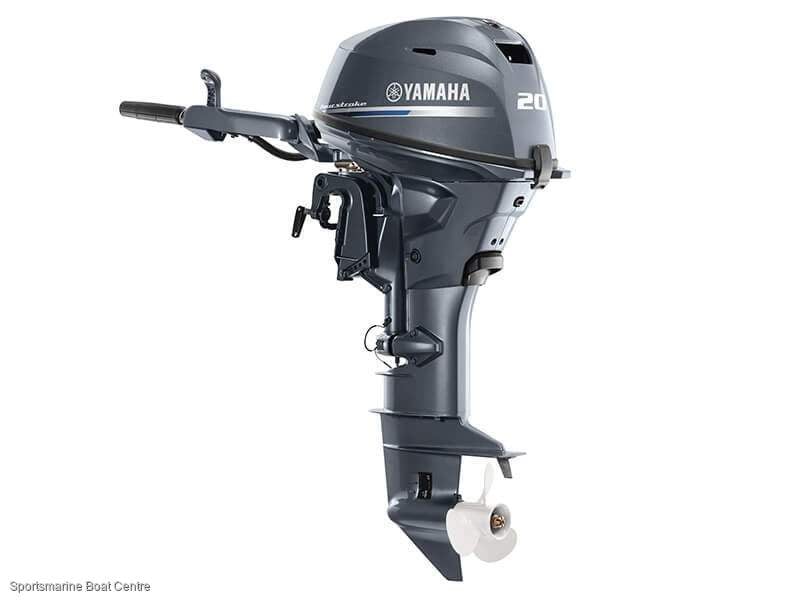 New Yamaha 20hp F20SMHB 4-stroke outboard