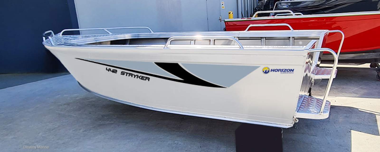 Horizon Aluminium Boats 422 STRYKER Hydro Lift hull