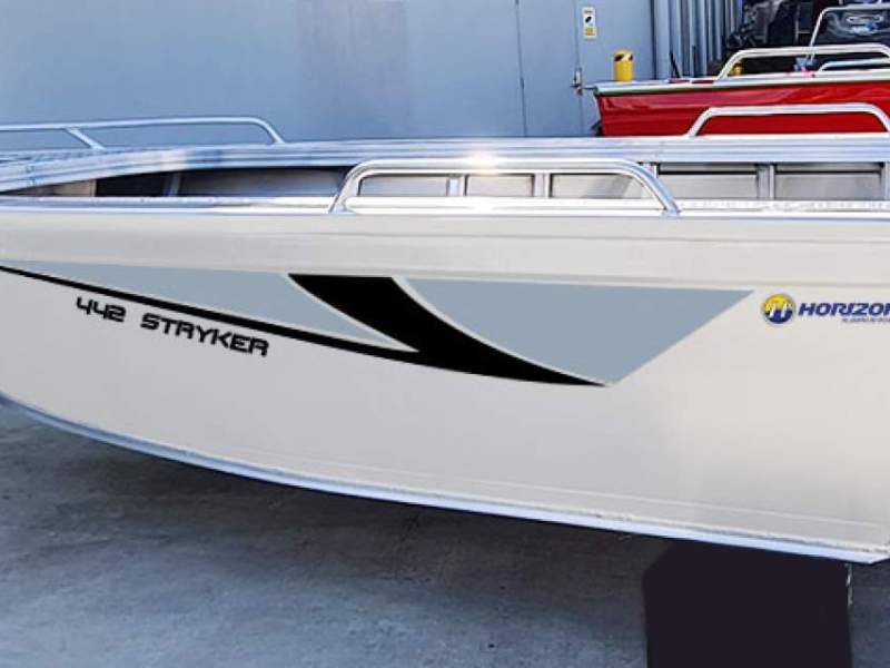 Horizon Aluminium Boats 422 STRYKER Hydro Lift hull