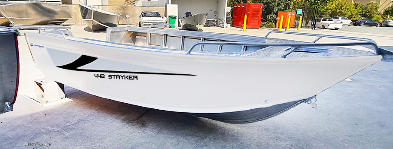 New Horizon Aluminium Boats 422 Stryker Hydro Lift hull