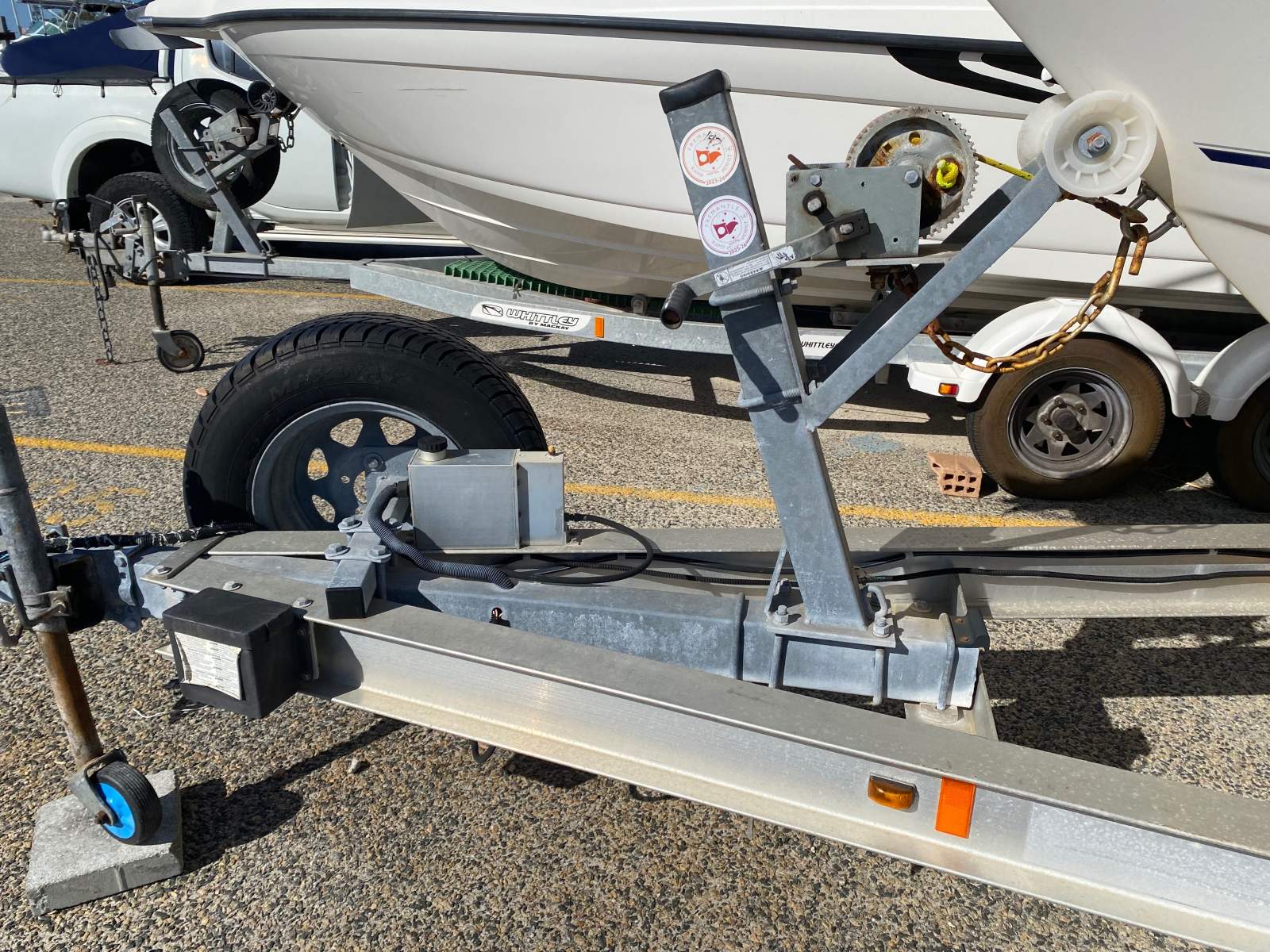 Aluminium trailer for 6.5m boat coming soon