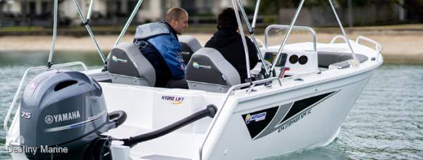 New Horizon Aluminium Boats 422 Stryker XPF SC Hydro Lift hull