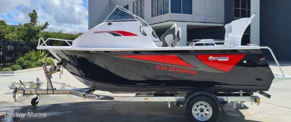 Horizon Aluminium Boats 529 Scorpion Hydro Lift hull
