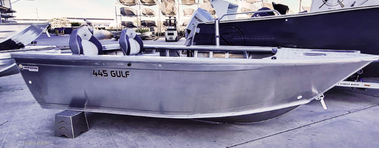 Horizon Aluminium Boats 445 Gulf Hydro Lift hull