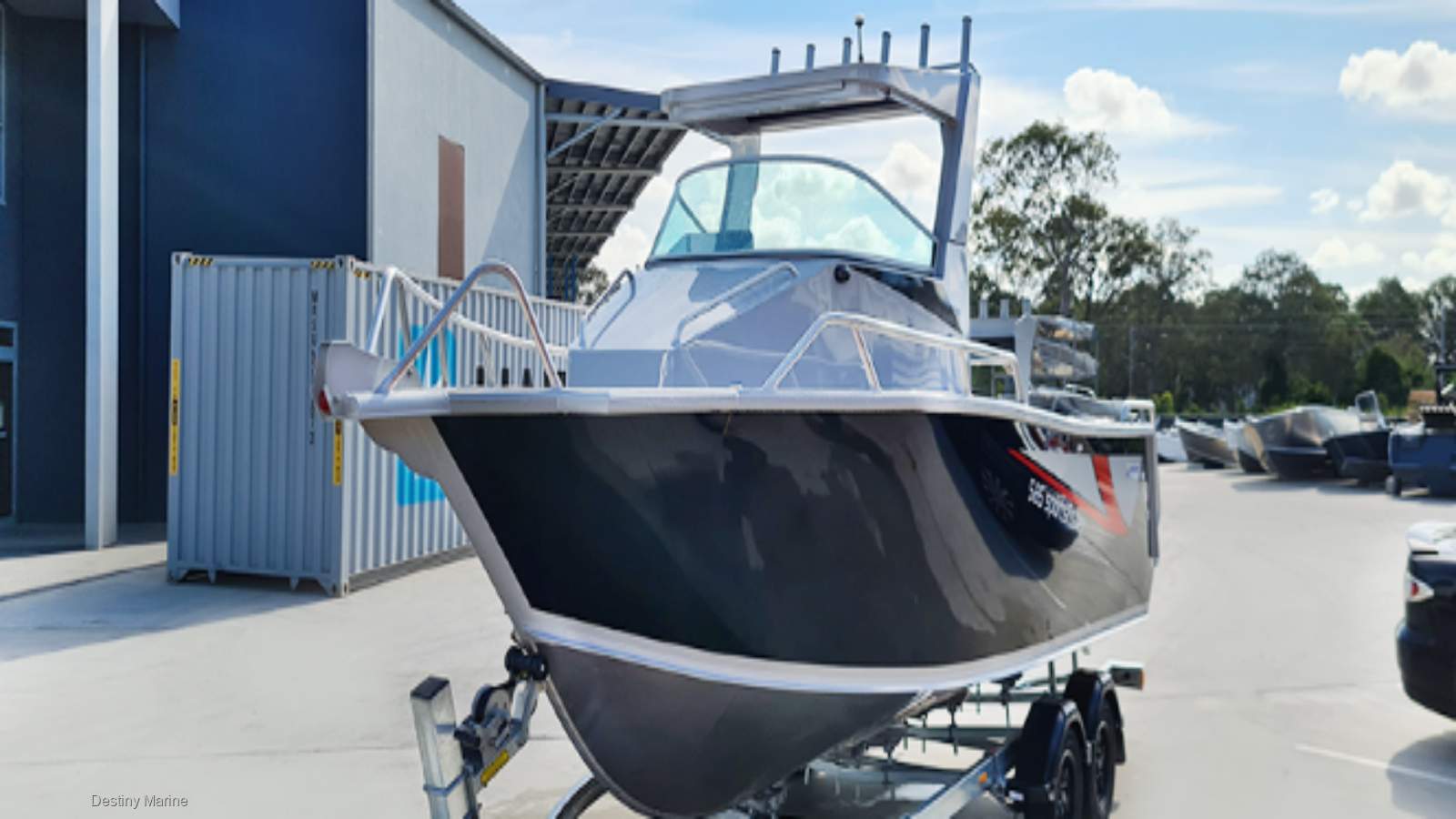 Horizon Aluminium Boats 562 Sportsfisher GRiDcore hull