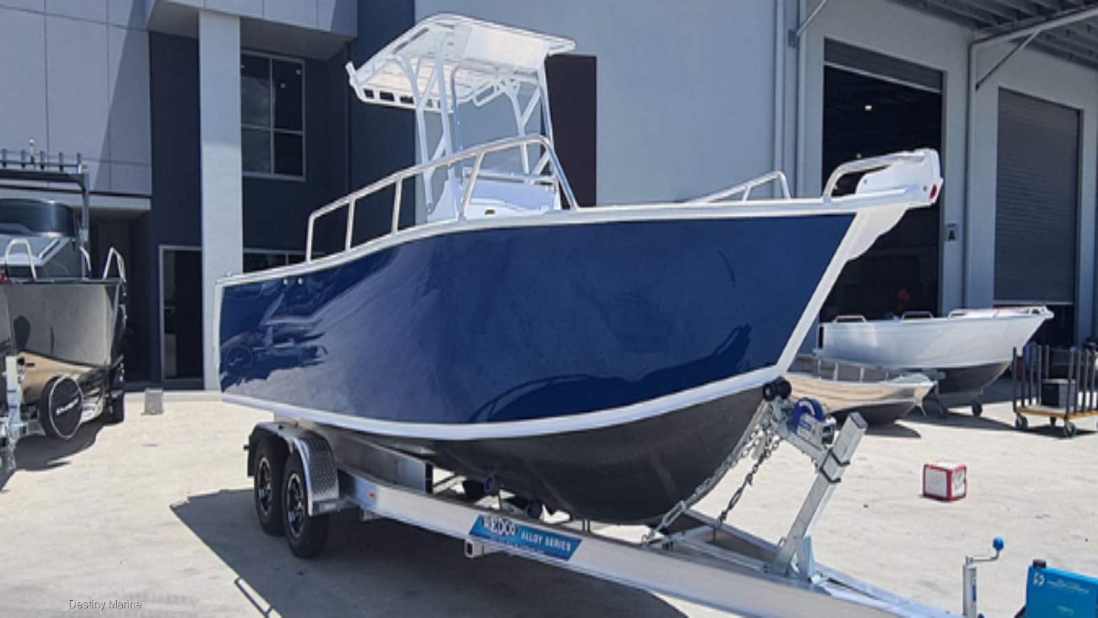 Horizon Aluminium Boats 492 Pacific GRiDcore hull
