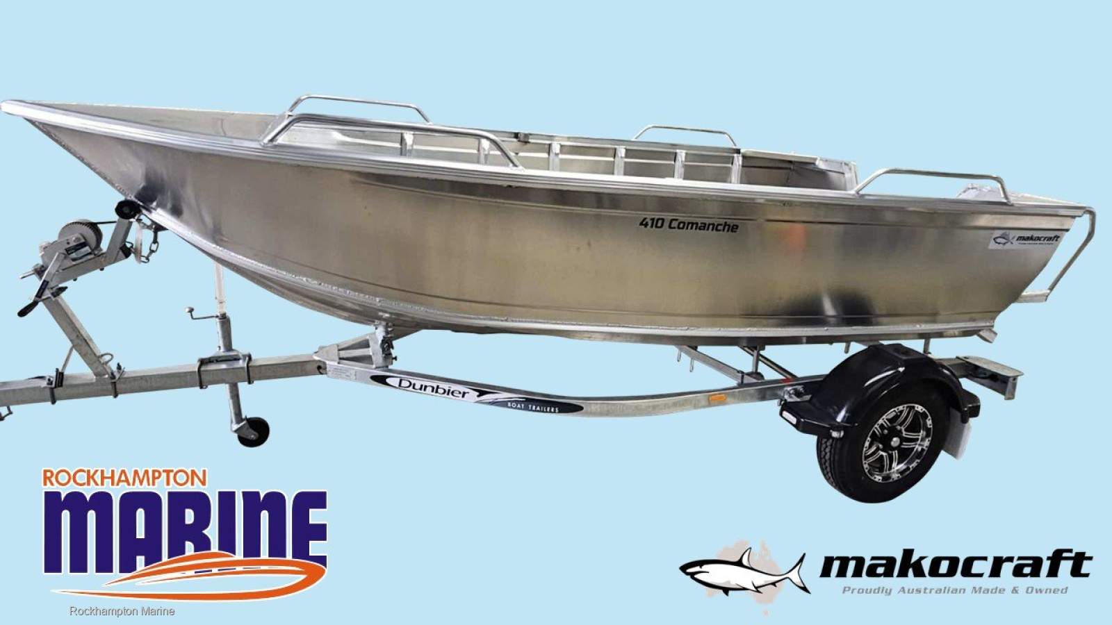 Makocraft 410 Comanche B, M, T PACKAGE FROM ROCKHAMPTON MARINE!!