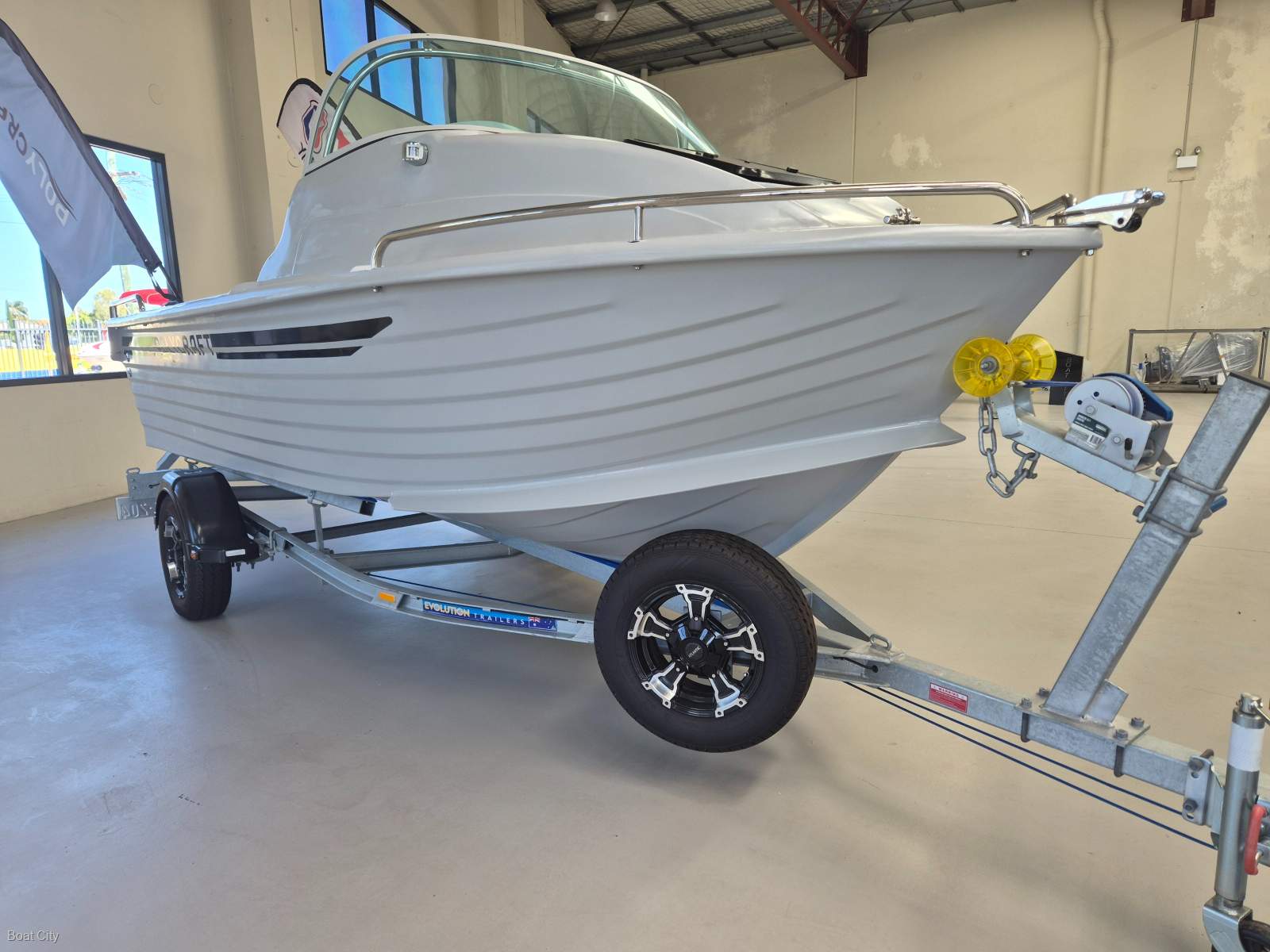 Polycraft 4.80 Brumby Cuddy Cabin Hull and Trailer package