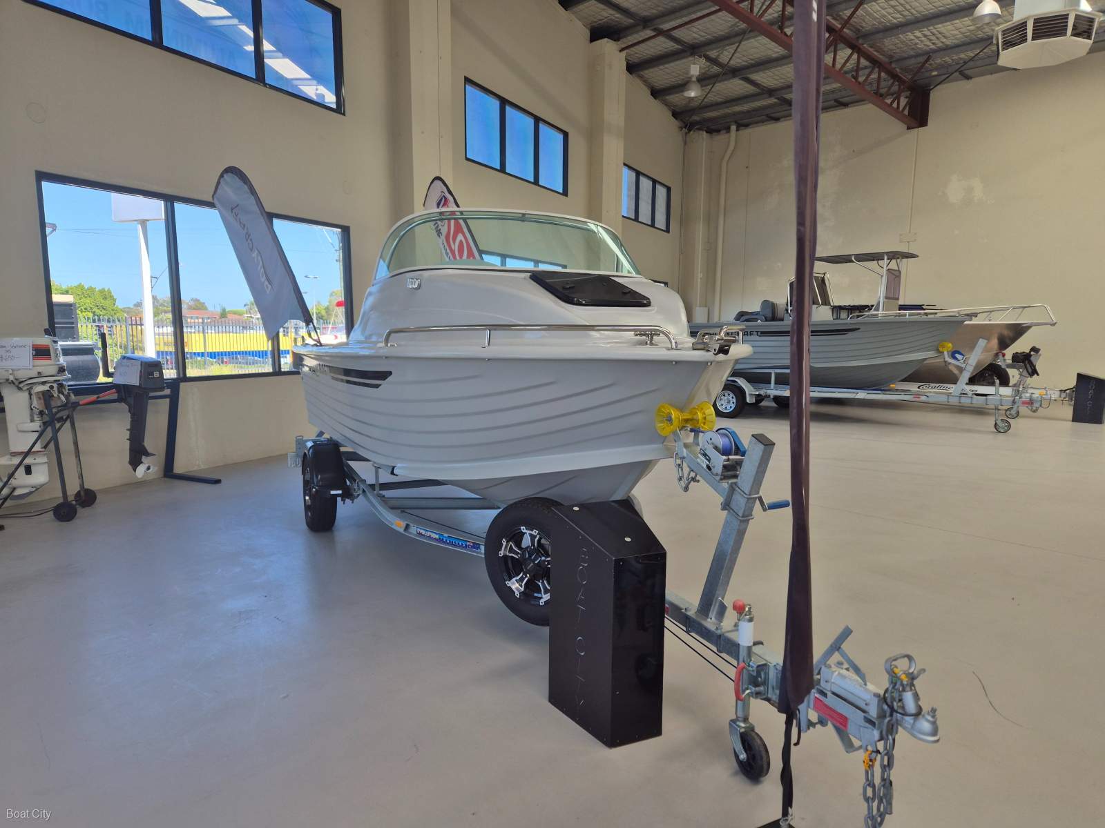 Polycraft 4.80 Brumby Cuddy Cabin Hull and Trailer package