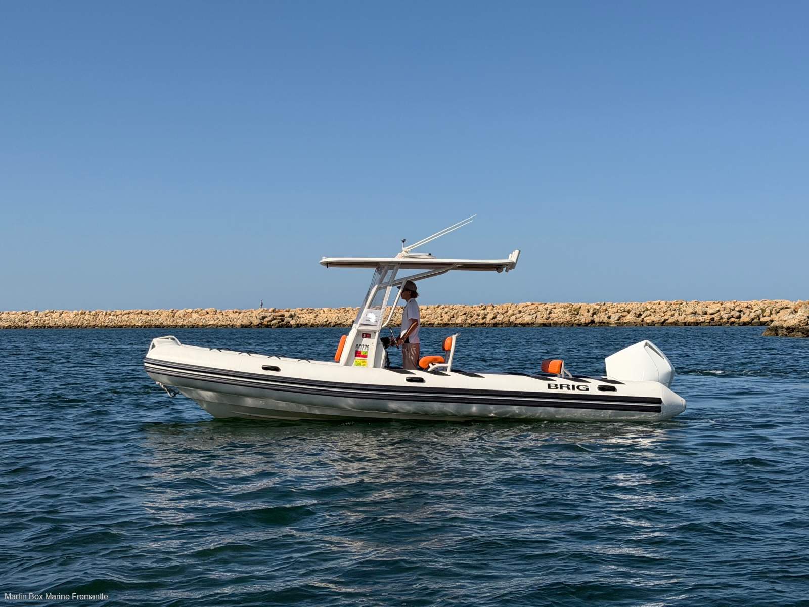 Brig Navigator 730 With Dual Axle Trailer Included