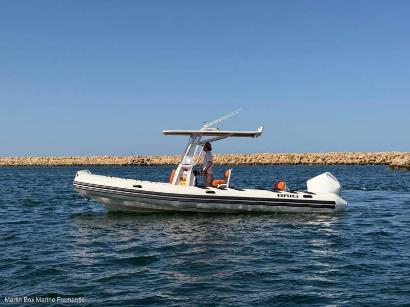 Brig Navigator 730 With Dual Axle Trailer Included