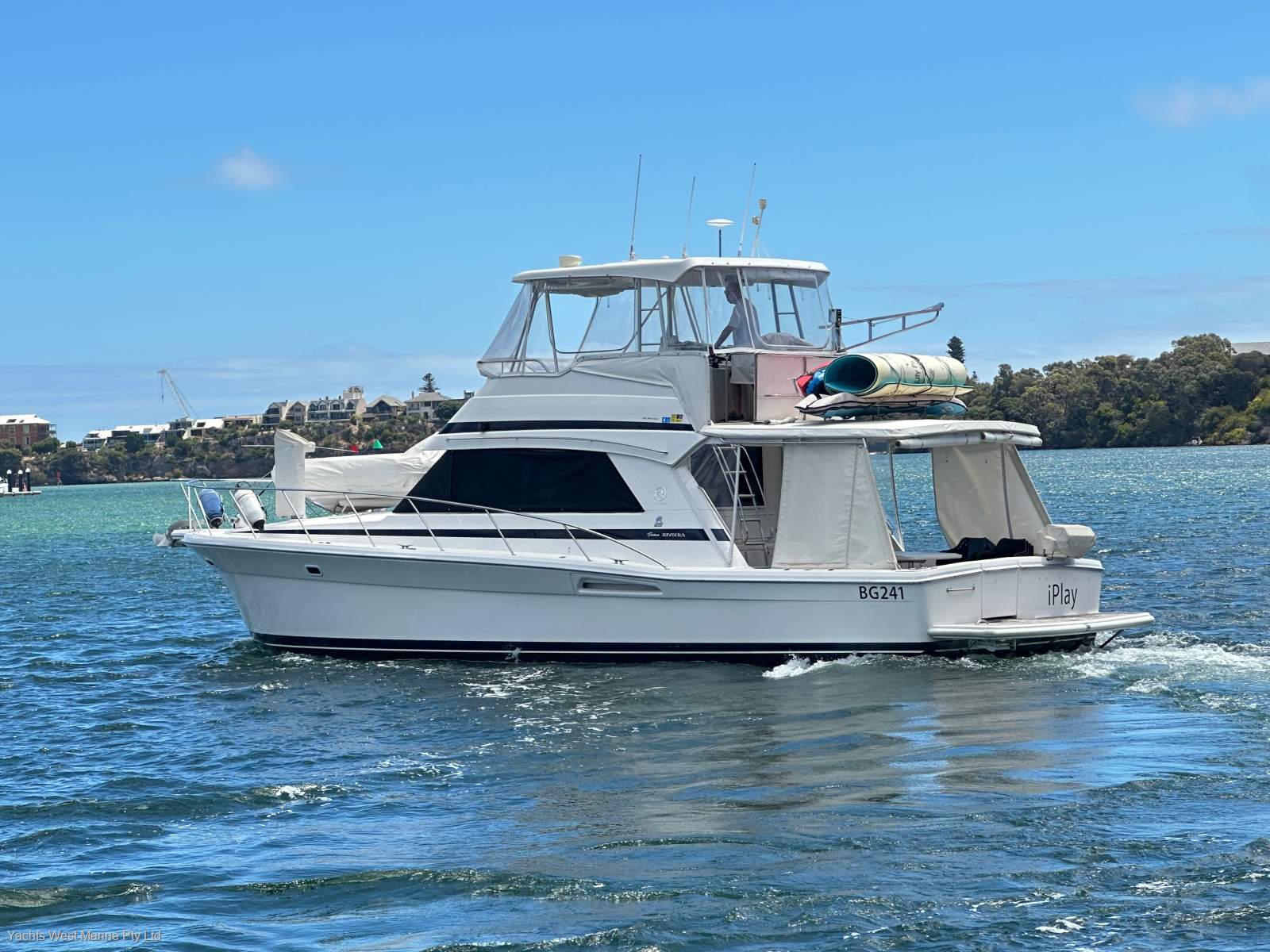 Riviera 45 Flybridge, Cummins QSM11s " 3 Cabin Vessel, Bow Thruster:RIVIERA 45 by YACHTS WEST ph 9335 7788