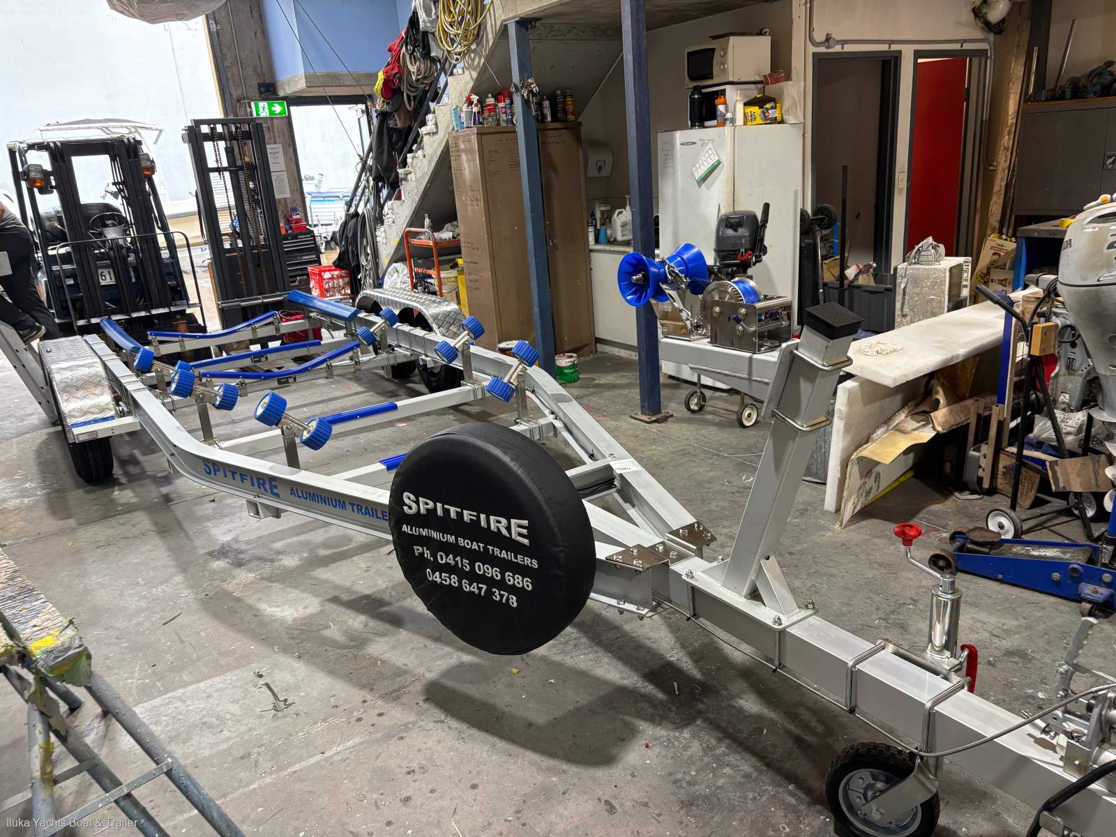 Aluminium Boat Trailer 7m Tandem - Spitfire