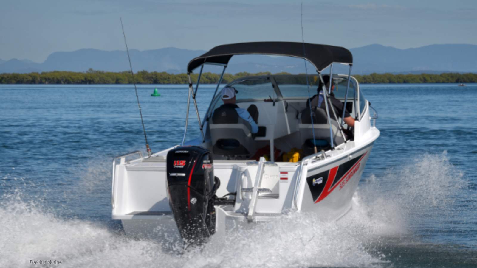 New Horizon Aluminium Boats 532 Sunrunner Hydro Lift hull