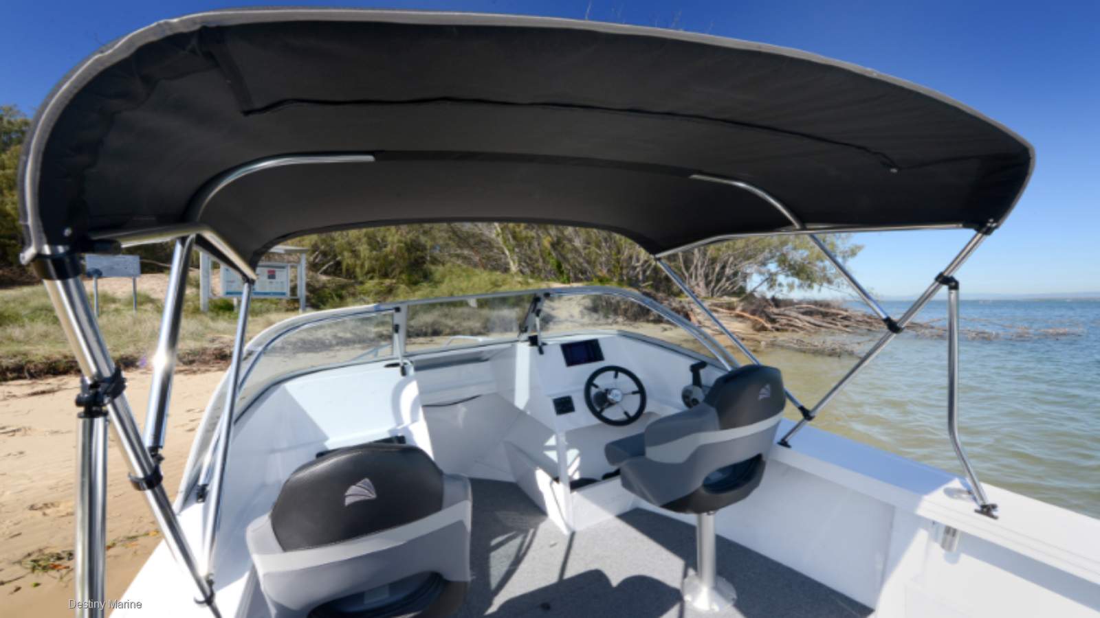 New Horizon Aluminium Boats 532 Sunrunner Hydro Lift hull