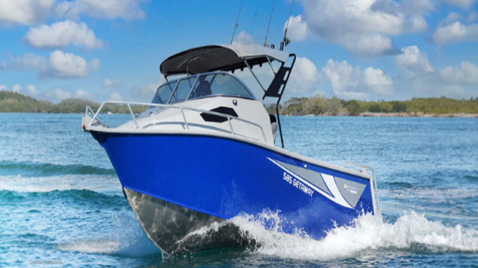 New Horizon Aluminium Boats 532 Getaway Hydro Lift hull