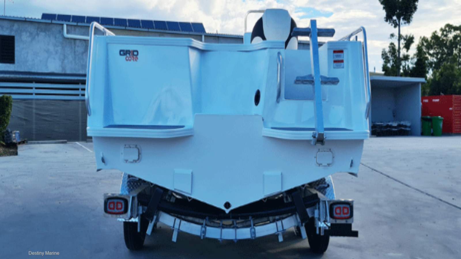 New Horizon Aluminium Boats 532 Getaway Hydro Lift hull