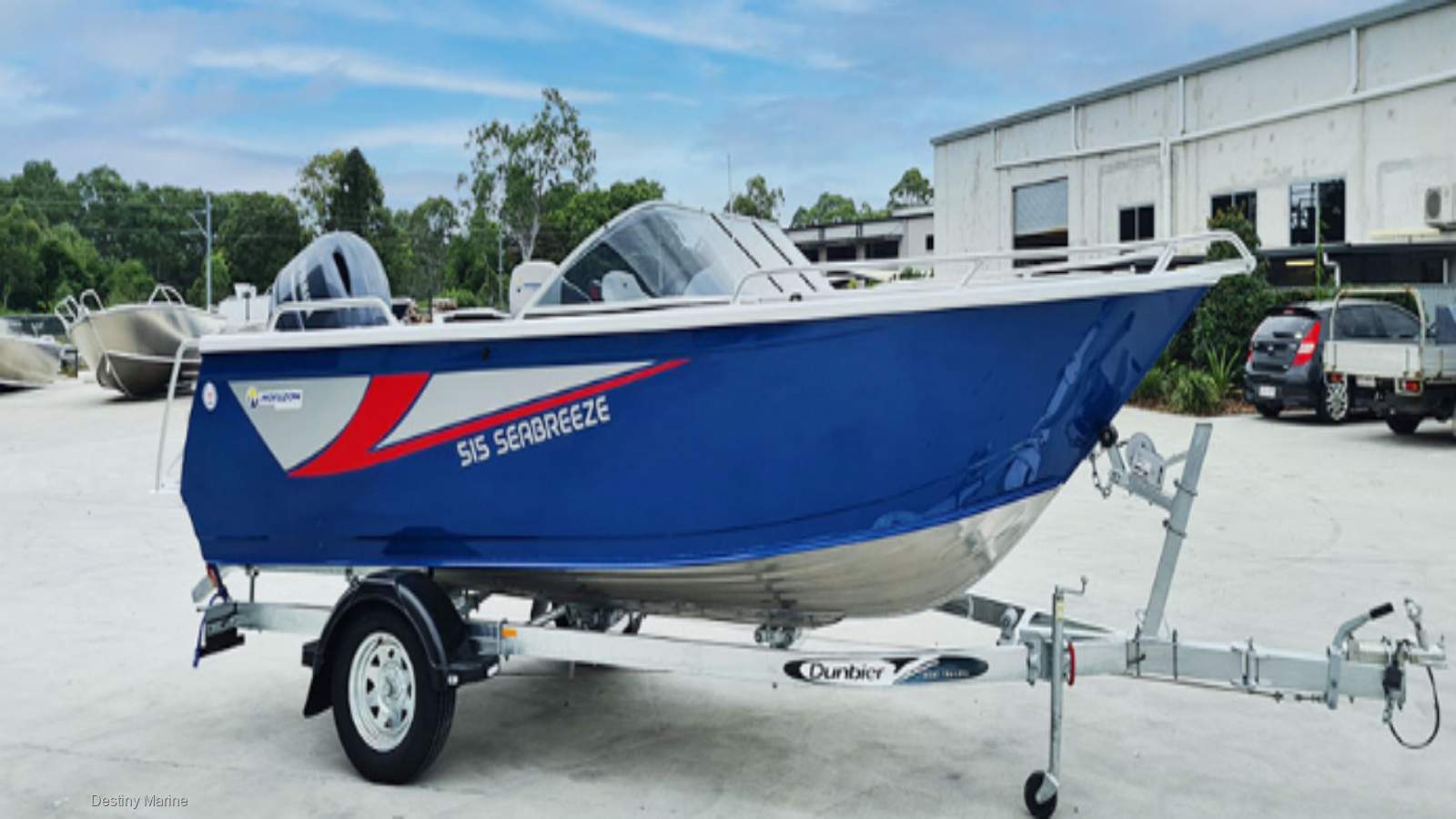 New Horizon Aluminium Boats 492 Seabrezze Gridcore Hydro Lift hull