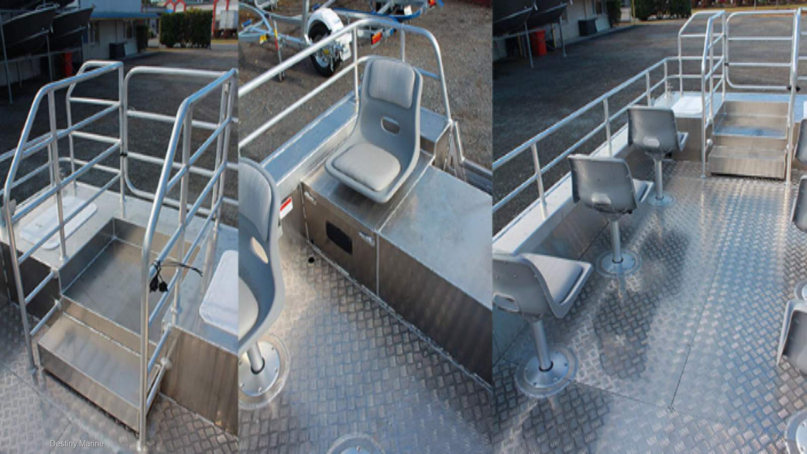 New Horizon Aluminium Boats 6M TOURIST PUNT COMMERCIAL