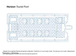 New Horizon Aluminium Boats 6M TOURIST PUNT COMMERCIAL