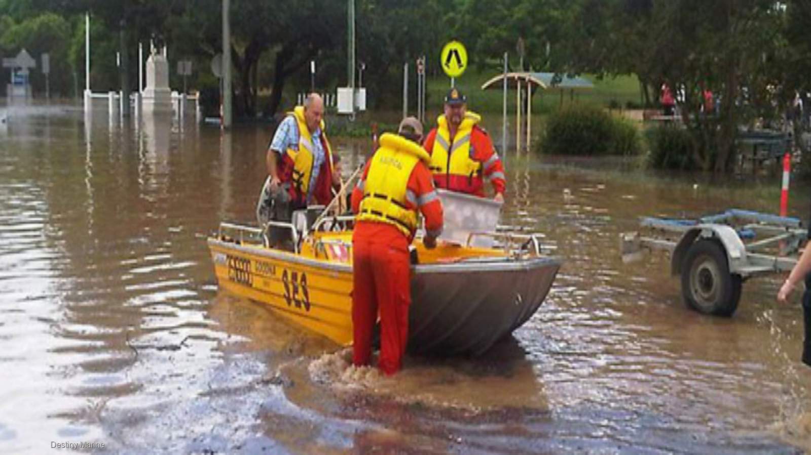 Horizon Aluminium Boats 4.6 FLOOD RESCUE