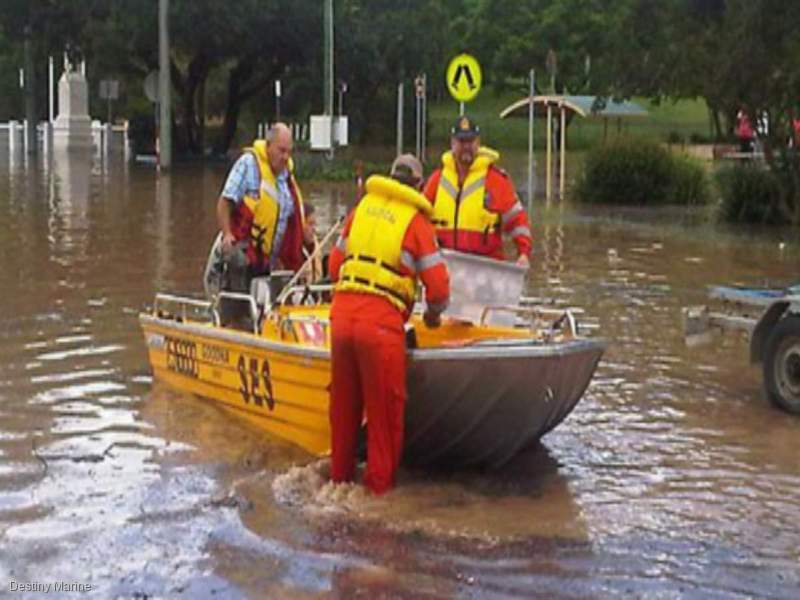 Horizon Aluminium Boats 4.6 FLOOD RESCUE