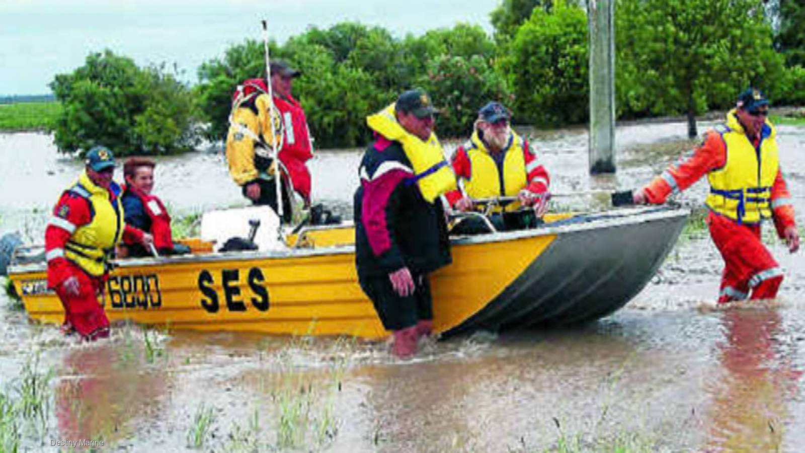 New Horizon Aluminium Boats 4.6 Flood Rescue