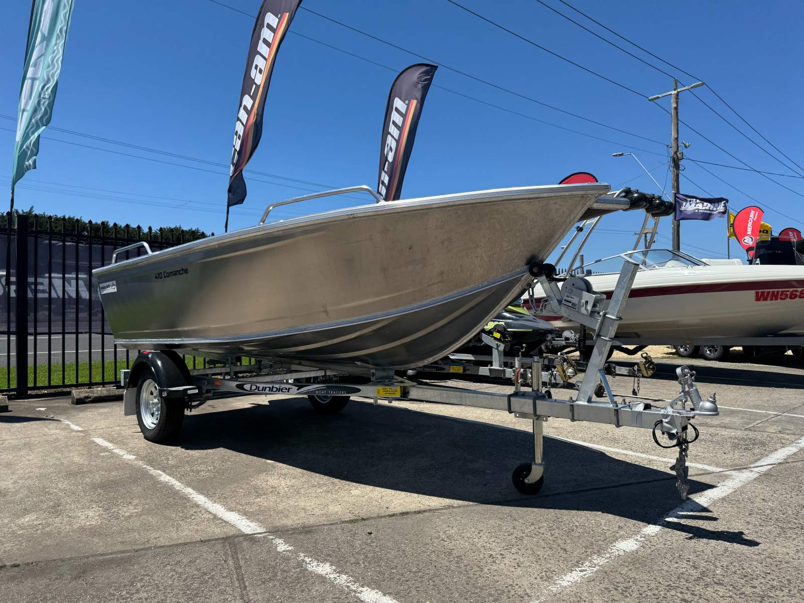 Makocraft 410 Comanche BMT Mercury 40hp + Trailer