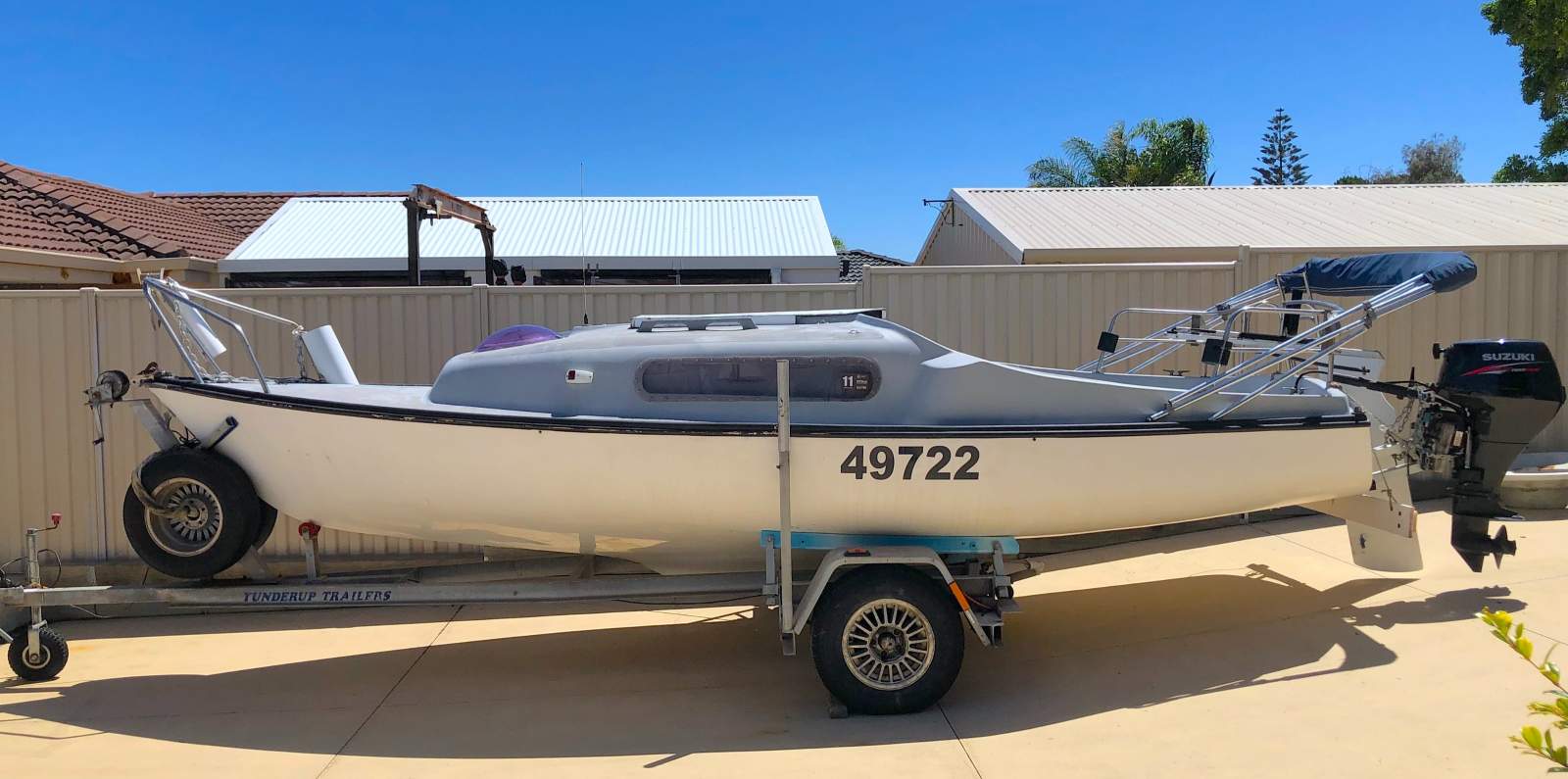 Redwitch 19 - now a 15HP Trailer Boat for the Family