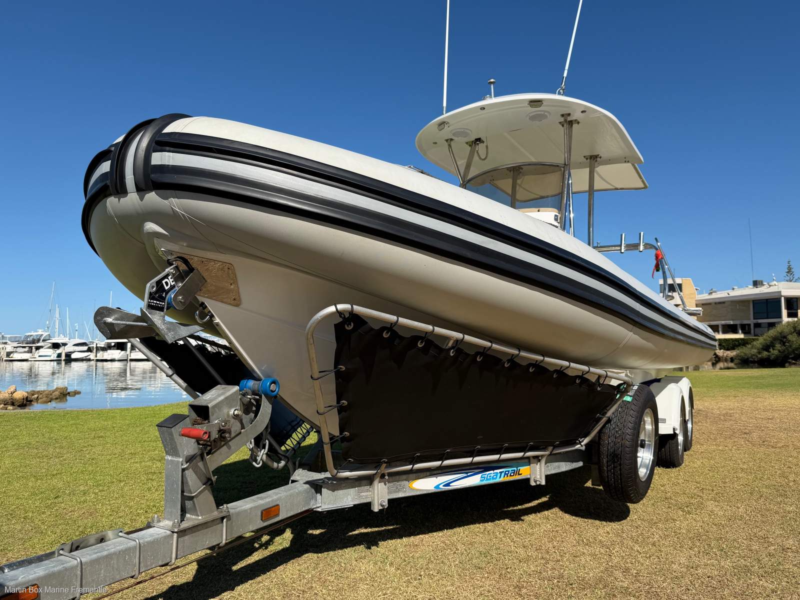 Falcon Inflatables 760 Hard Top Presents Like New!